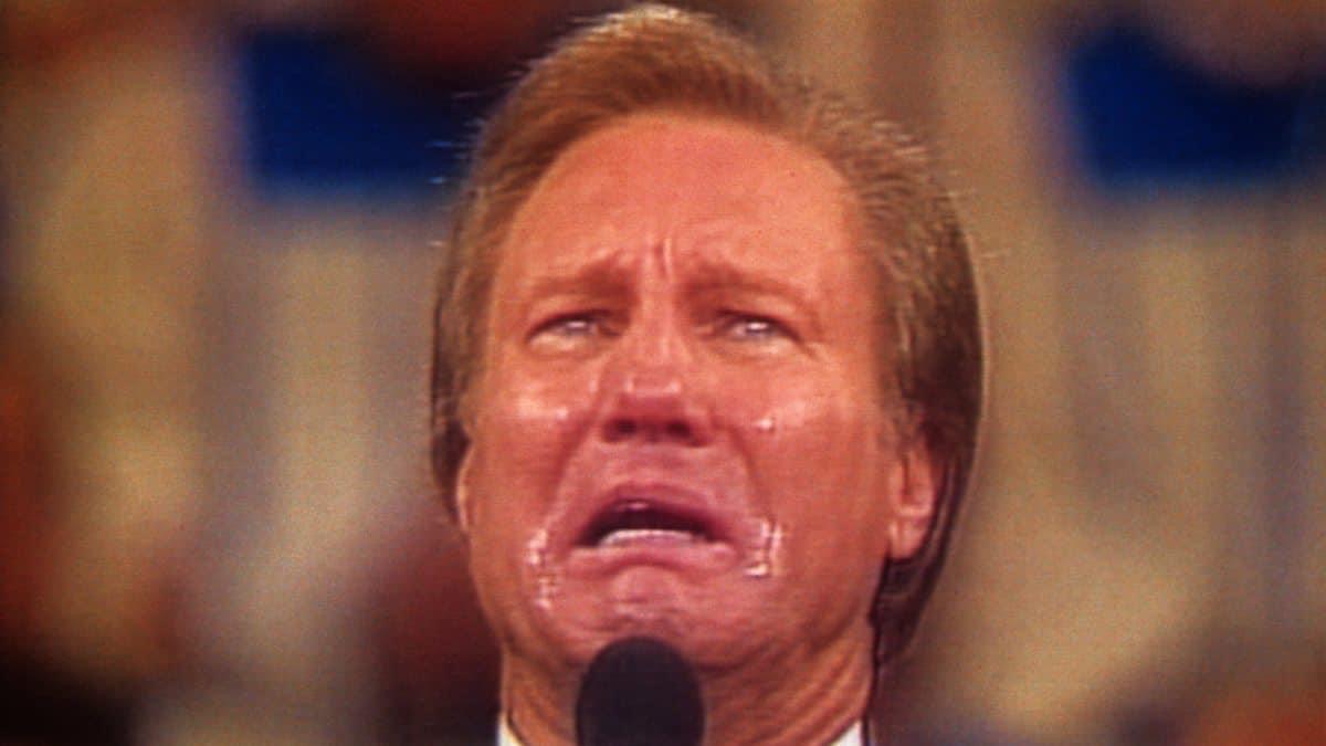 Jimmy Swaggert Crying while preaching